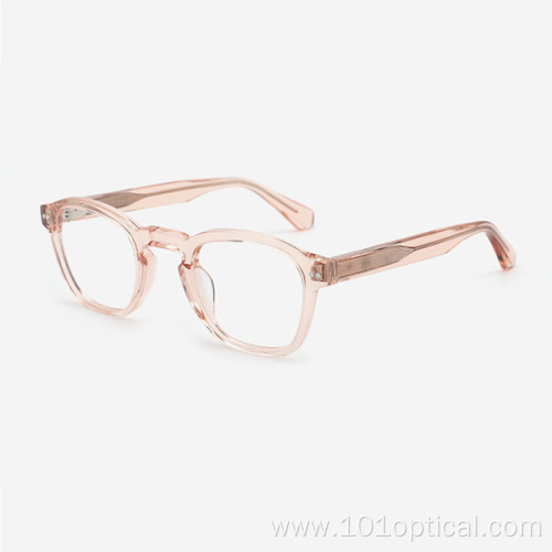 Round Acetate Female Optical Frames 24A3003